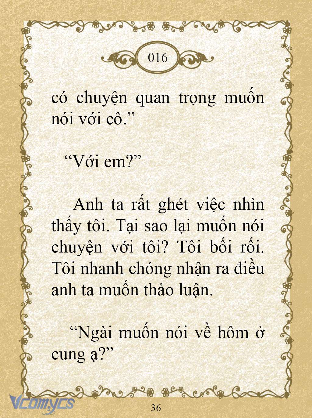 [Novel] Kẻ Phản Diện Được Định Phải Chết Chap 16 - Trang 2