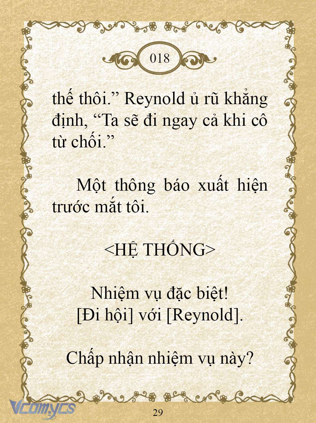 [Novel] Kẻ Phản Diện Được Định Phải Chết Chap 18 - Trang 2