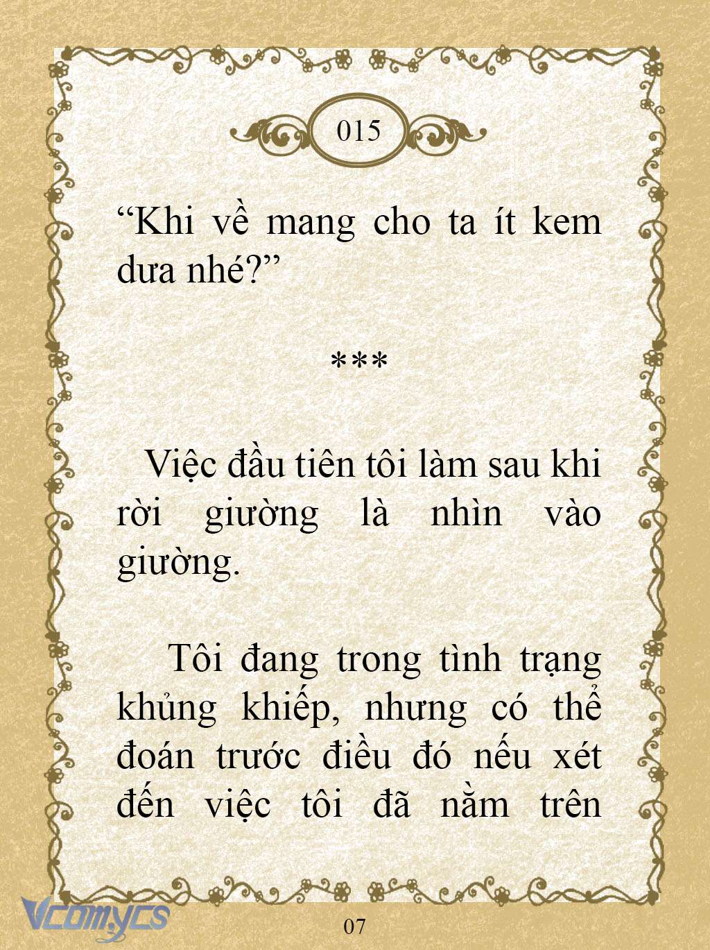 [Novel] Kẻ Phản Diện Được Định Phải Chết Chap 15 - Trang 2