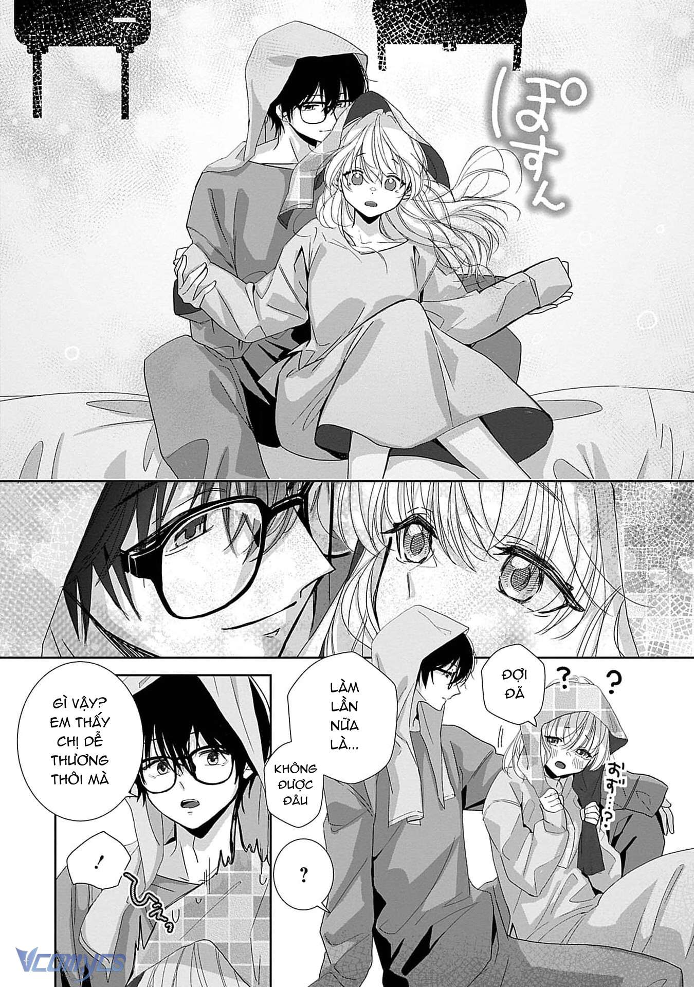 [18+]Bị Em Trai Nhà Bên Dụ Dỗ Rồi!!! Chap 4 - Trang 2