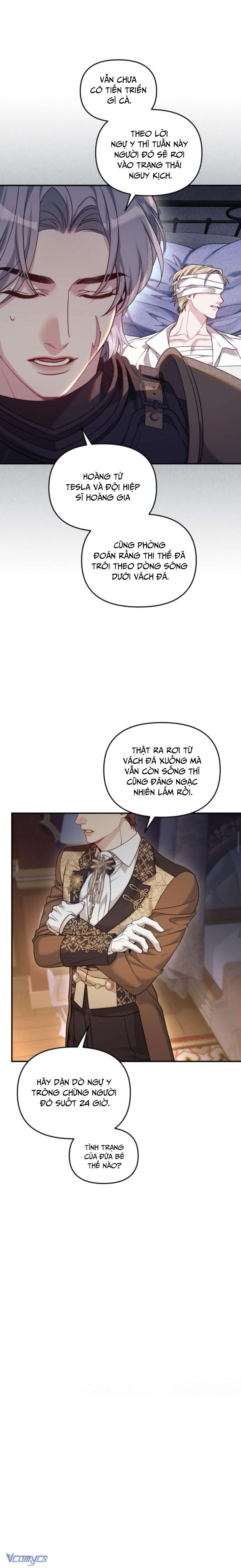 Tuy Là Hoàng Hậu Thay Thế Nhưng Tôi Lại Đánh Mất Đêm Đầu Tiên Chapter 13 - Trang 3