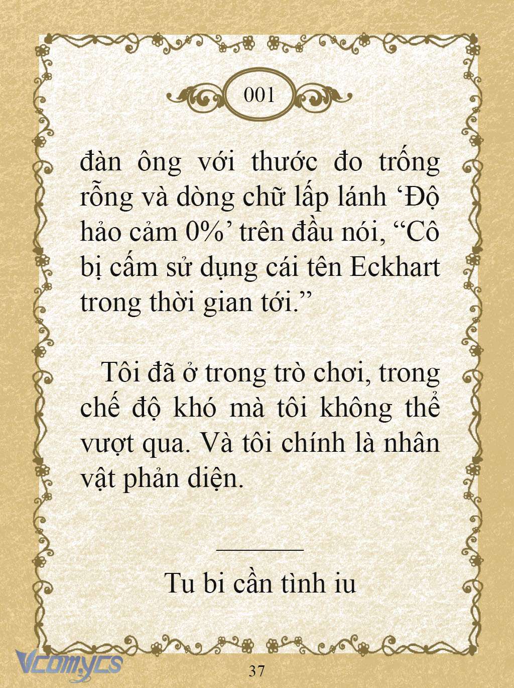 [Novel] Kẻ Phản Diện Được Định Phải Chết Chap 1 - Trang 2