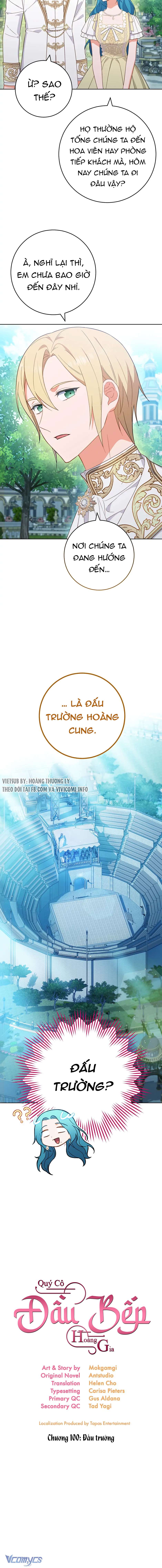 Quý Cô Đầu Bếp Hoàng Gia Chap 100 - Trang 2