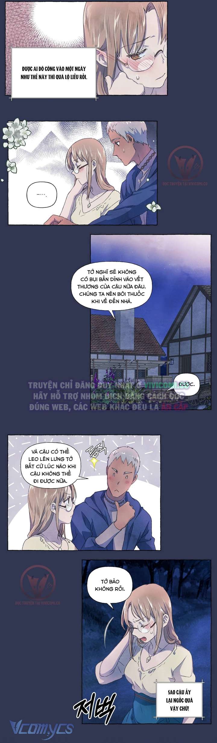 [18+] Chàng Sói Ngốc Và Nàng Thủ Thư Chap 34 - Trang 3