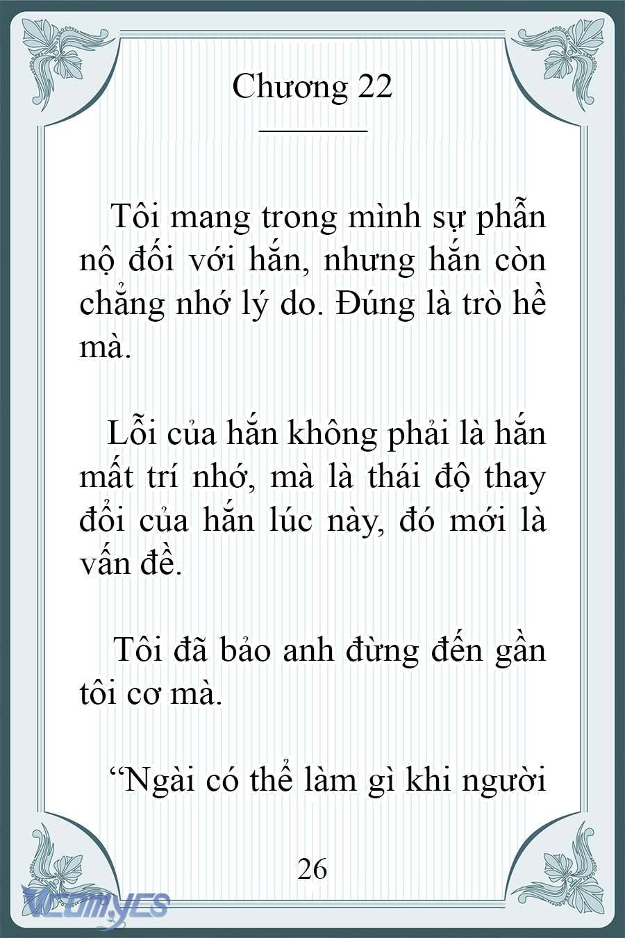 [Novel] Người Chồng Ghét Tôi Đã Mất Trí Nhớ Chap 22 - Trang 2