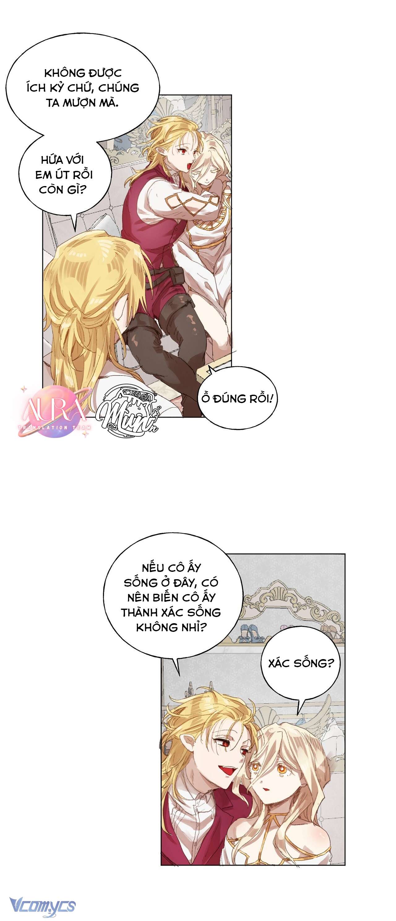 Cách một thánh nữ sa ngã sống cùng quỷ dữ Chap 18 - Trang 2