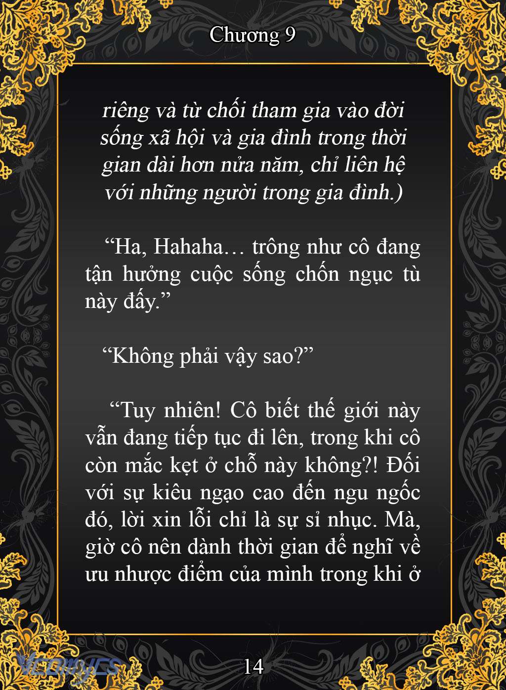 [Novel] Cuộc Sống Ngục Tù Thượng Lưu Của Nhân Vật Phản Diện Chap 9 - Trang 2