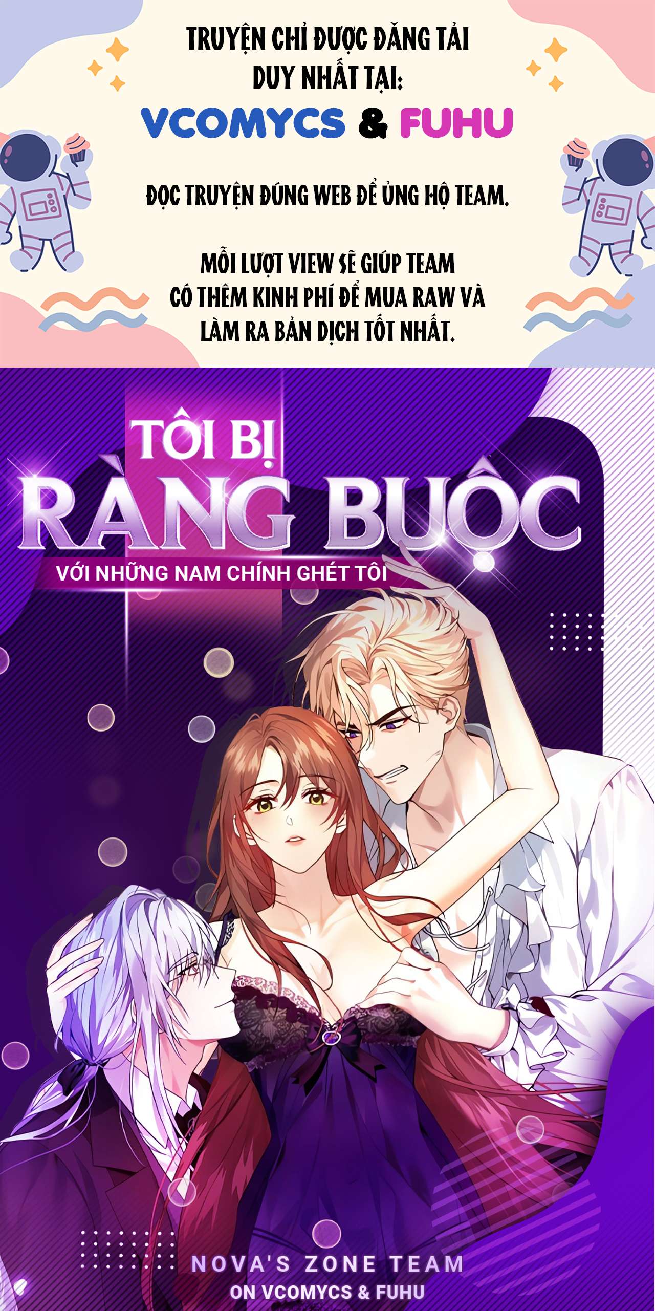 [18+] Tôi Bị Ràng Buộc Với Những Nam Chính Ghét Tôi Chapter 1 - Trang 4