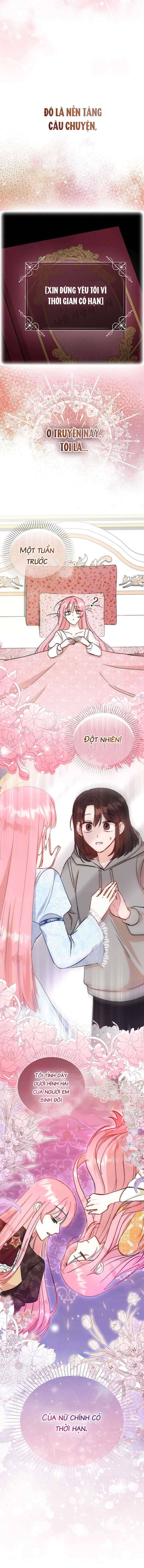 Trở thành em gái của nữ chính có thời hạn Chap 1 - Trang 2