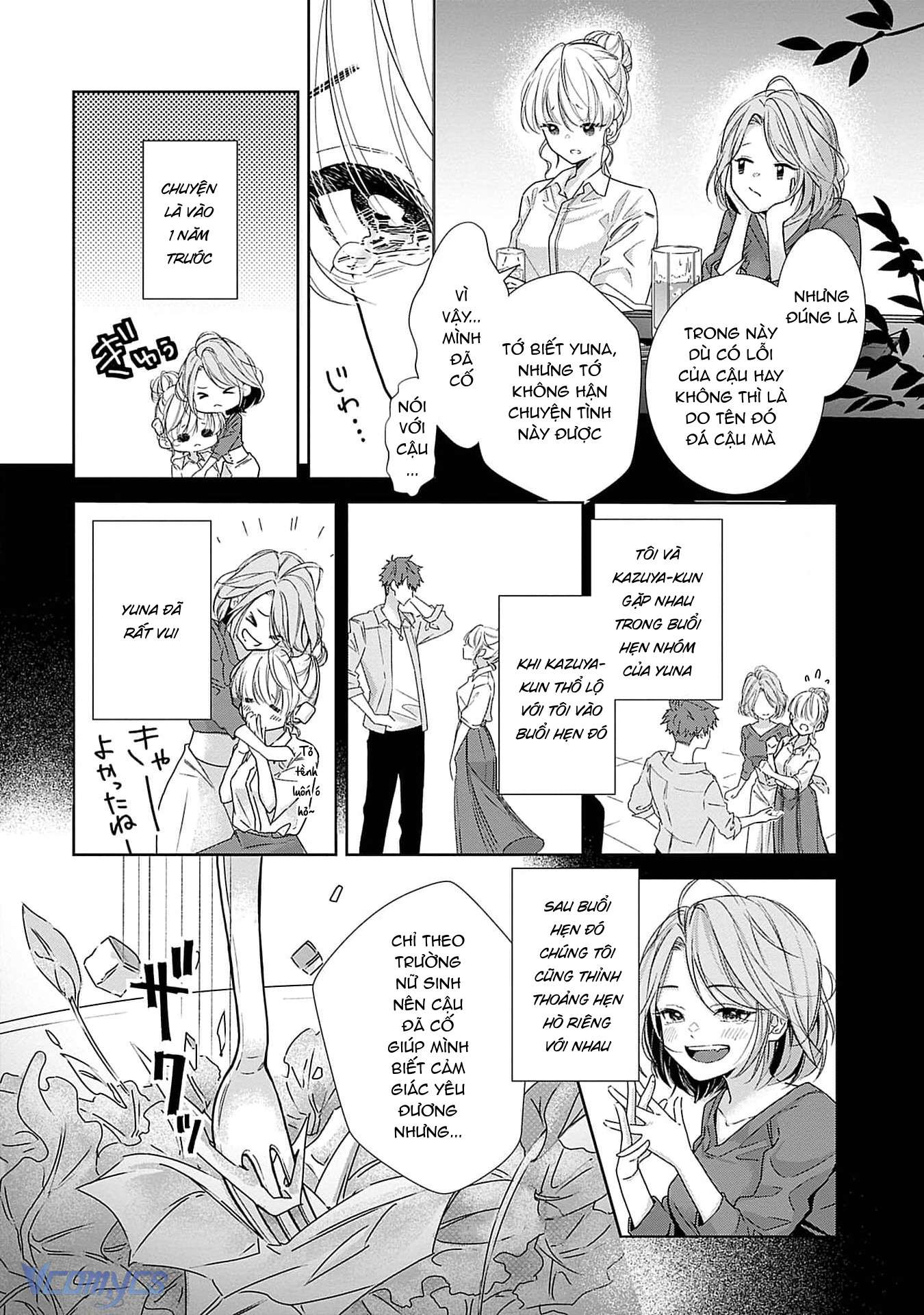 [18+]Bị Em Trai Nhà Bên Dụ Dỗ Rồi!!! Chap 1 - Trang 2