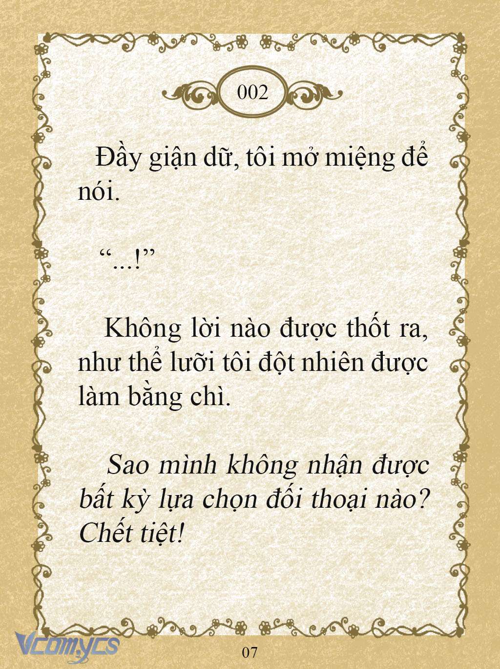 [Novel] Kẻ Phản Diện Được Định Phải Chết Chap 2 - Trang 2