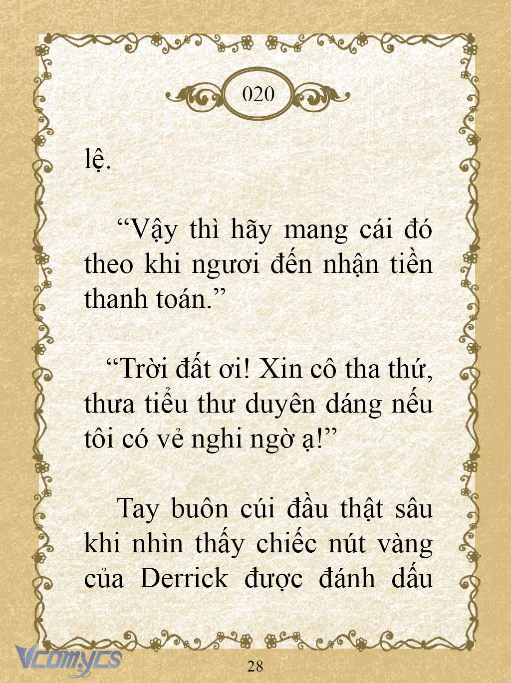 [Novel] Kẻ Phản Diện Được Định Phải Chết Chap 20 - Trang 2