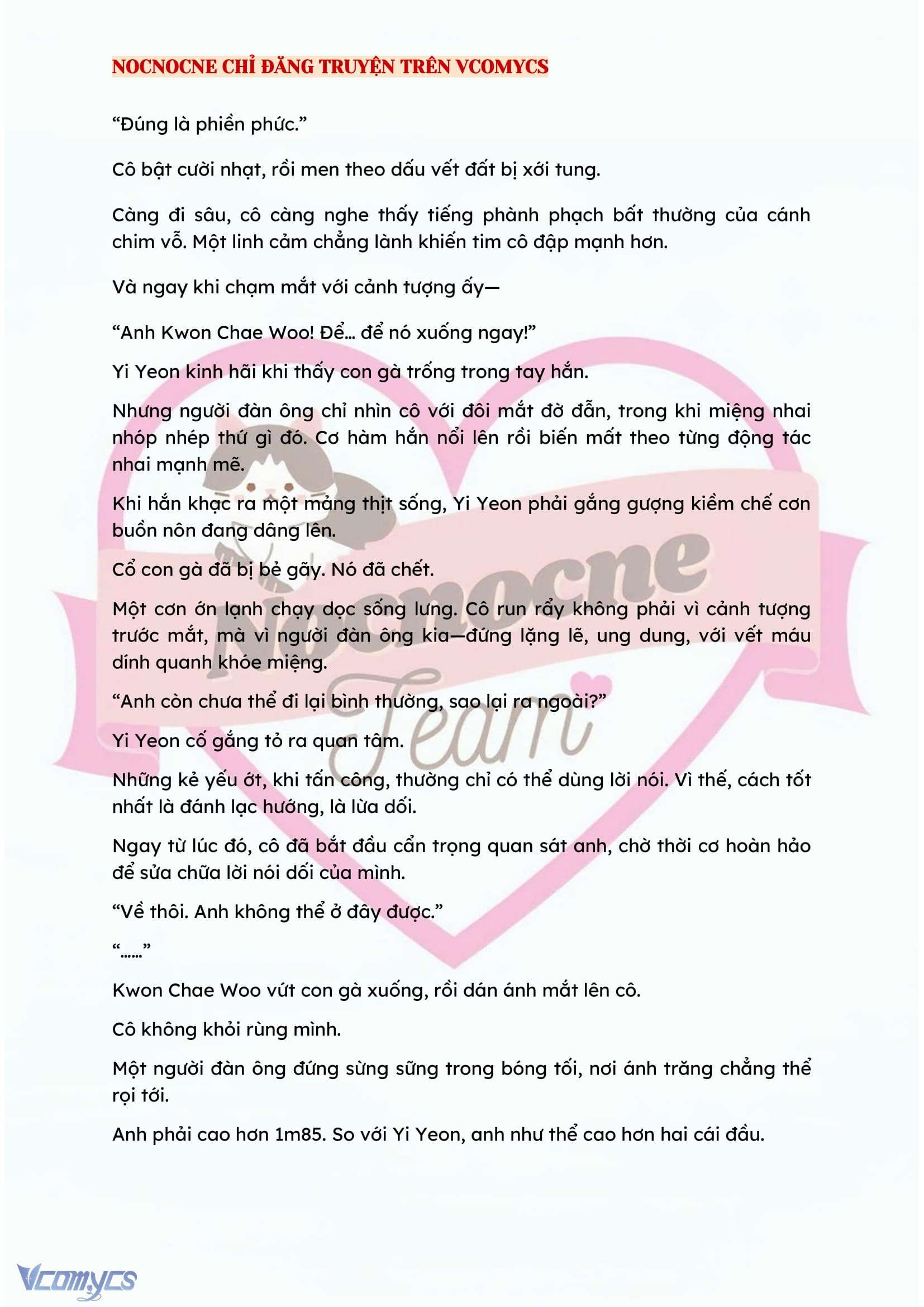 [FULL] [NOVEL] BẪY HOA Chap 6 - Trang 2