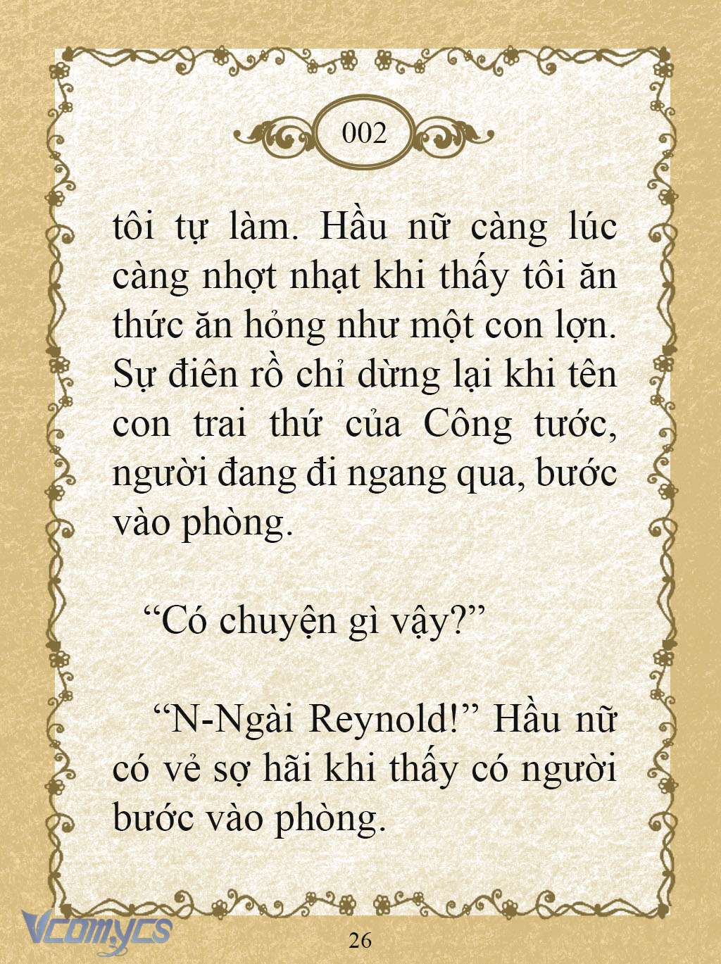 [Novel] Kẻ Phản Diện Được Định Phải Chết Chap 2 - Trang 2