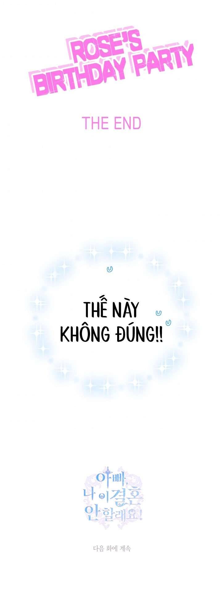 Cha À, Con Không Muốn Kết Hôn Đâu Chap 27 - Trang 2