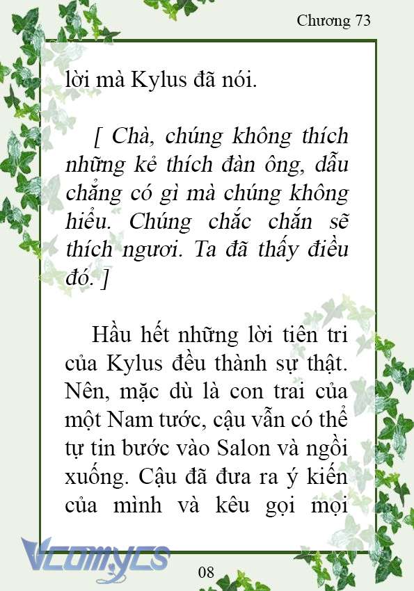 [Novel] Trở Thành Em Gái Của Nam Chính Tiểu Thuyết Đam Mỹ Chap 73 - Trang 2