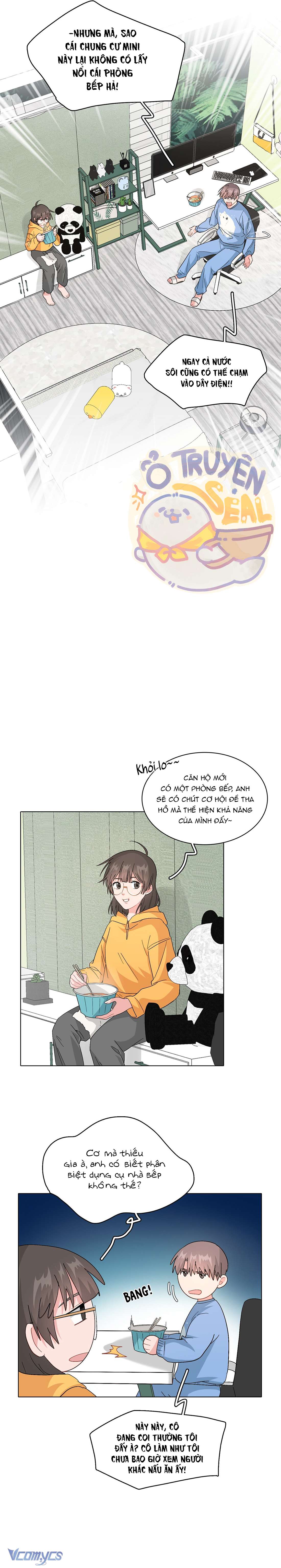 Bạn Cùng Phòng Tôi Là Bá Tổng Truyện Hư Cấu Chap 11 - Trang 2