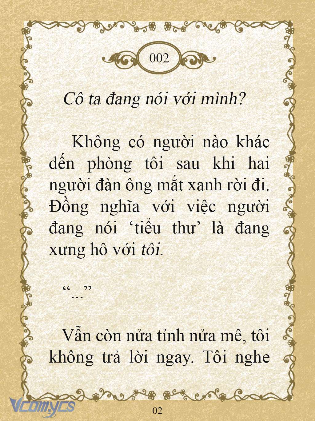 [Novel] Kẻ Phản Diện Được Định Phải Chết Chap 2 - Trang 2