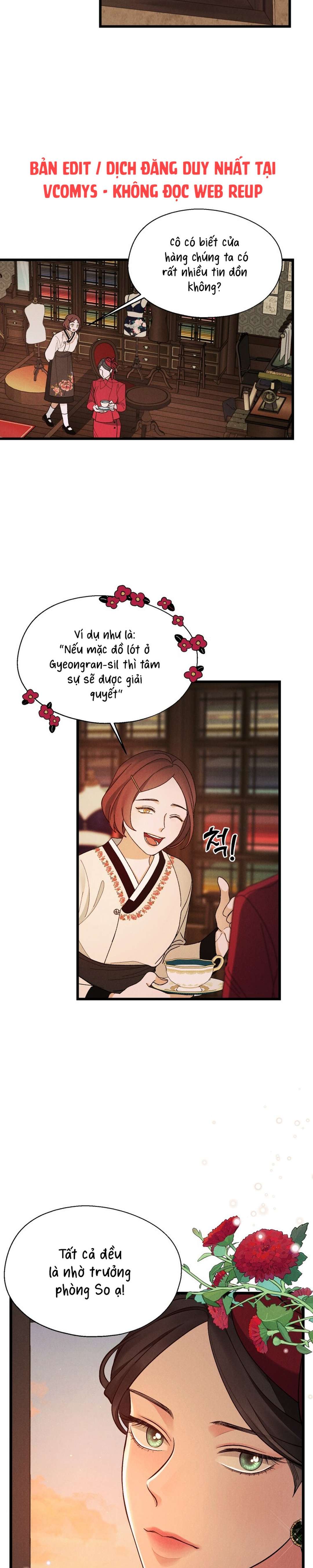 [ 18+ ] Phòng may nội y Gyeongran Chap 1 - Trang 2