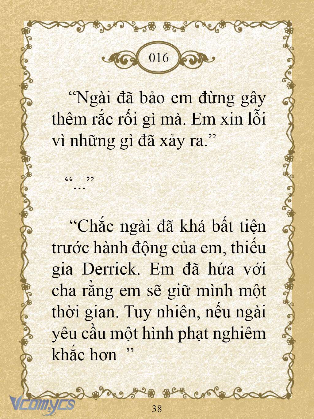 [Novel] Kẻ Phản Diện Được Định Phải Chết Chap 16 - Trang 2