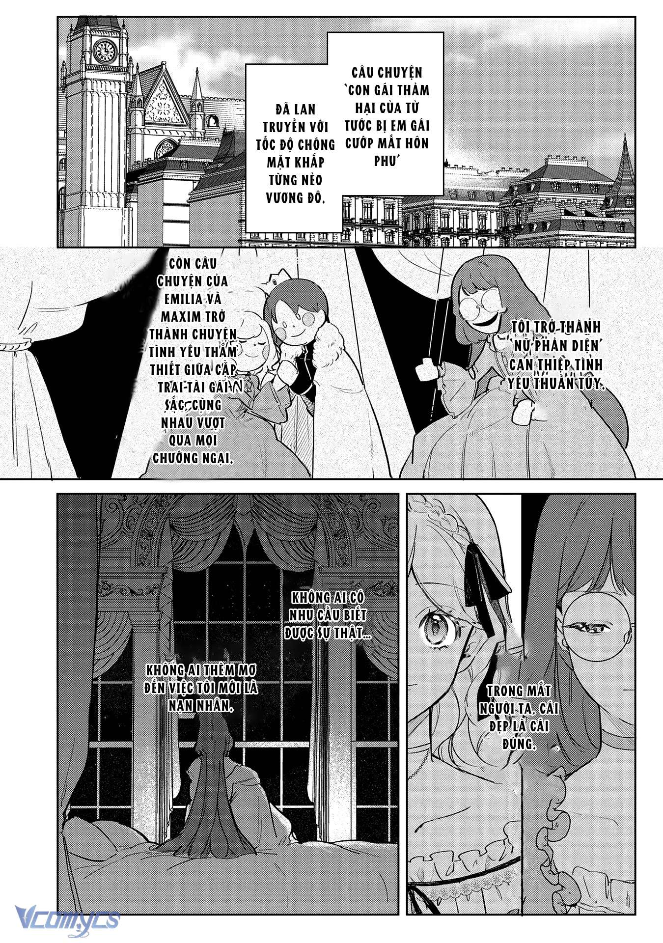 Nàng Tiểu Thư Bẽn Lẽn Bị Biến Thành Một Con Mèo Xấu Xí Nhưng Khi Bất Tỉnh Được Công Tước Sĩ Quan Mang Về Chap 1 - Trang 2