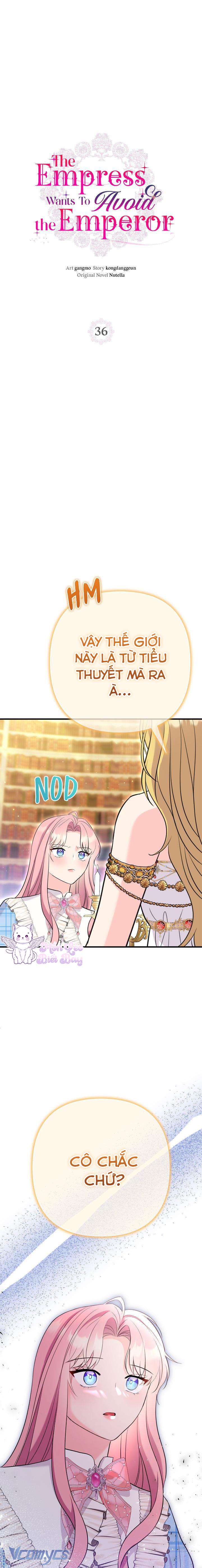 Tuy Là Hoàng Hậu, Nhưng Tôi Muốn Né Hoàng Đế Chapter 36 - Trang 4