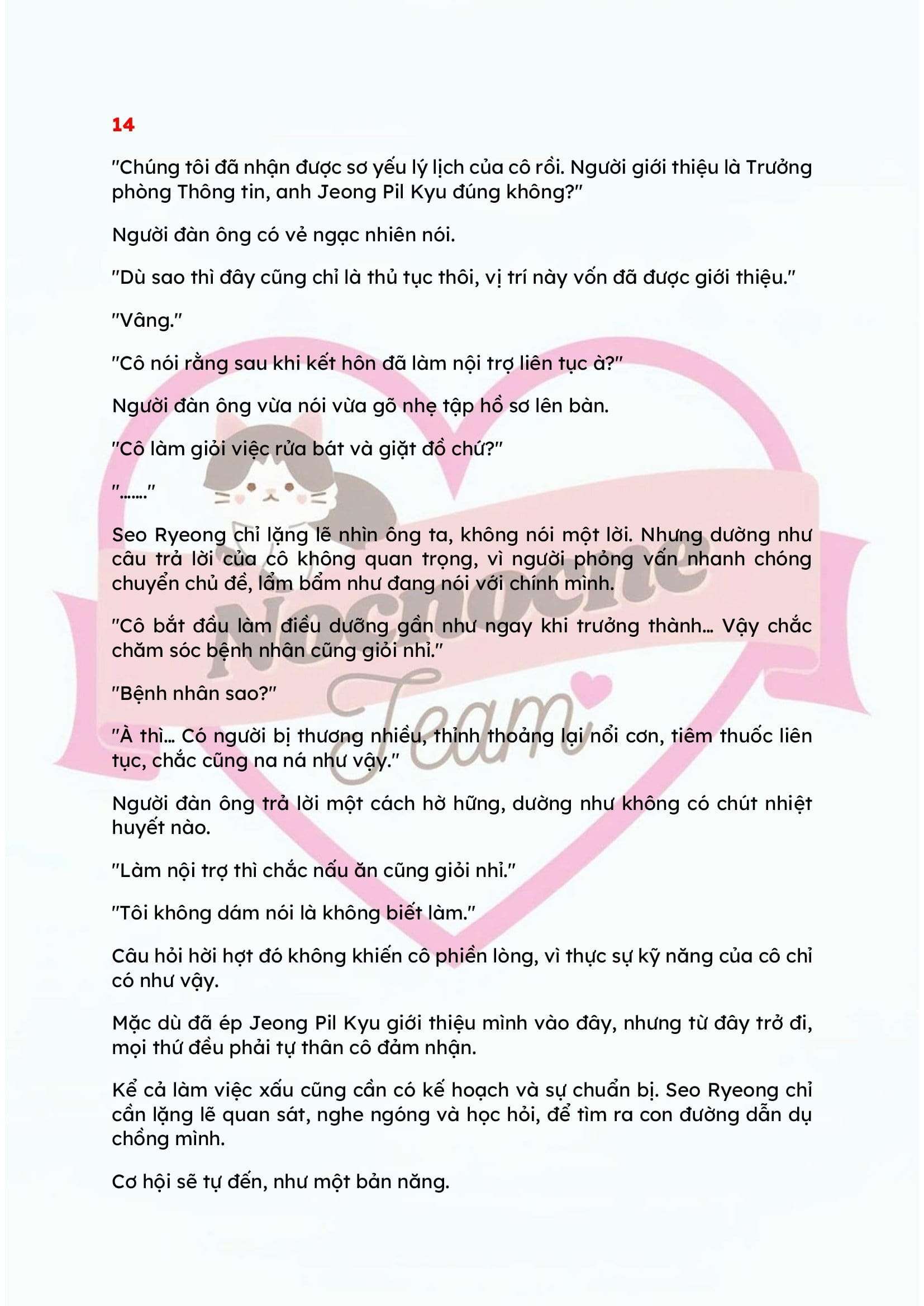 [NOVEL] KẾT HÔN VỚI KẺ TÂM THẦN Chap 14 - Trang 2