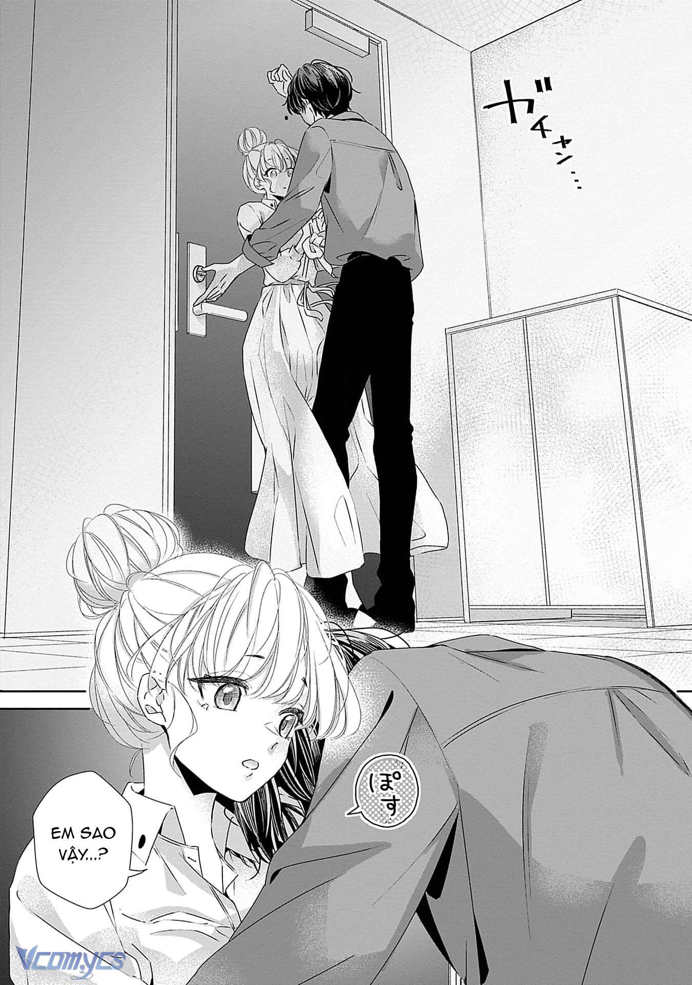 [18+]Bị Em Trai Nhà Bên Dụ Dỗ Rồi!!! Chap 8 - Trang 2