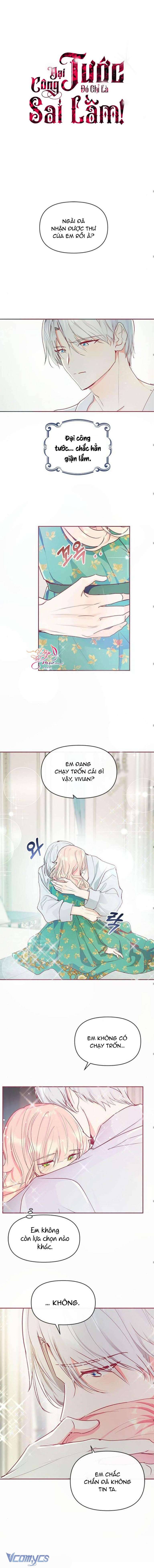 Đại Công Tước, Đó Chỉ Là Sai Lầm! Chapter 14 - Trang 4