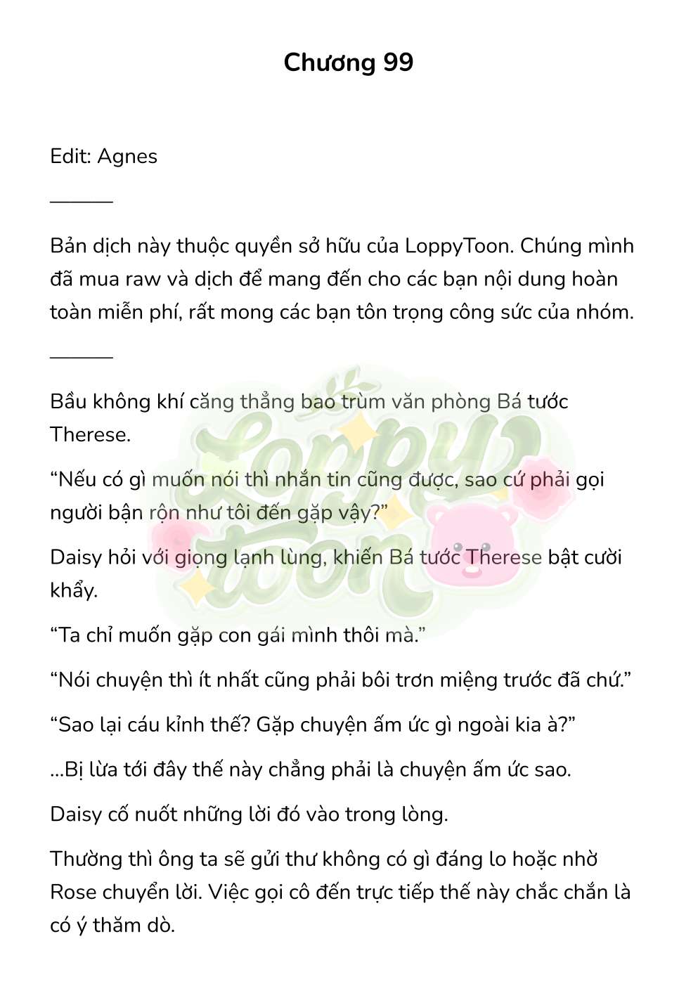 [Novel] Trận Chiến Ly Hôn! Chap 99 - Next Chap 100