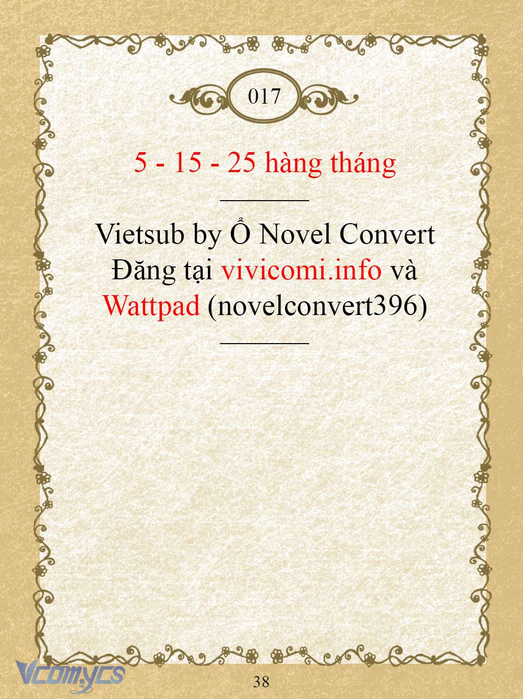 [Novel] Kẻ Phản Diện Được Định Phải Chết Chap 17 - Trang 2