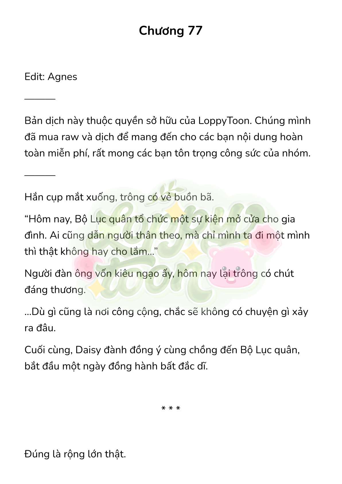 [Novel] Trận Chiến Ly Hôn! Chap 77 - Next Chap 78