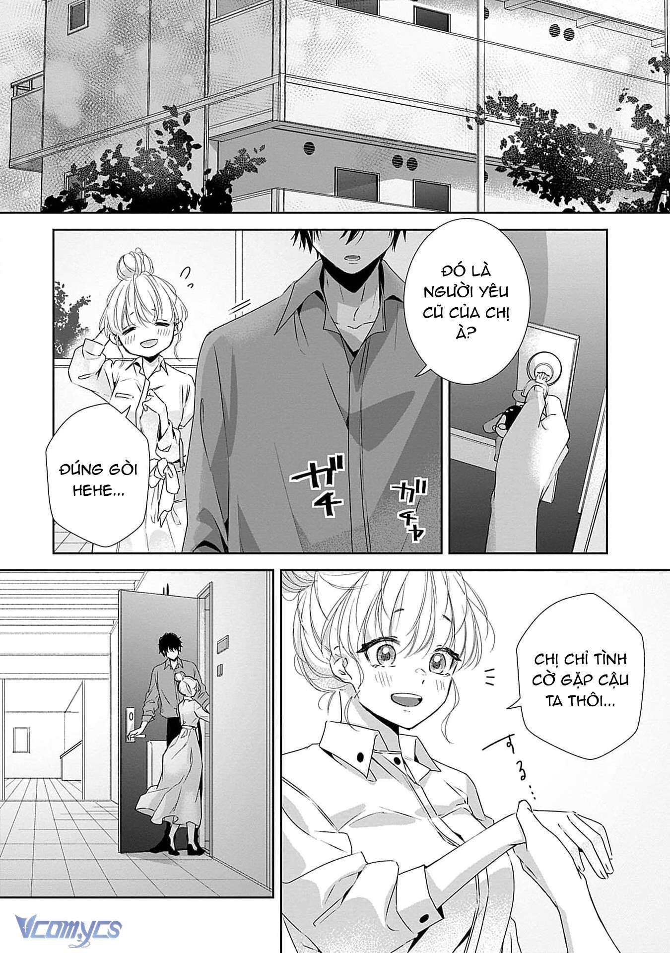 [18+]Bị Em Trai Nhà Bên Dụ Dỗ Rồi!!! Chap 8 - Trang 2