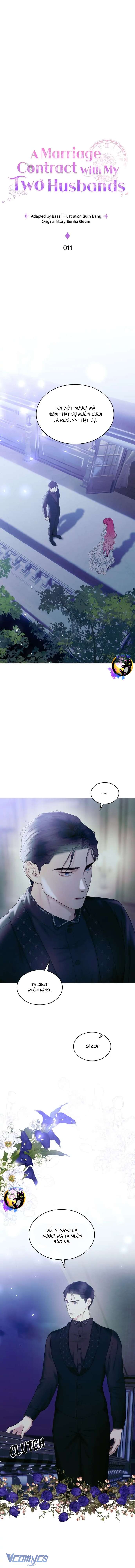 Hợp đồng hôn nhân với hai người chồng Chap 11 - Trang 2