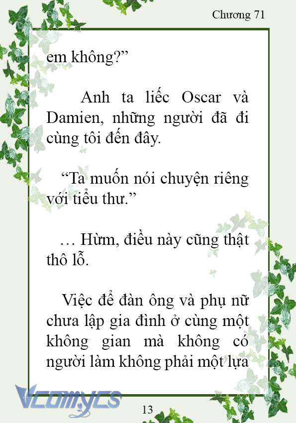 [Novel] Trở Thành Em Gái Của Nam Chính Tiểu Thuyết Đam Mỹ Chap 71 - Trang 2