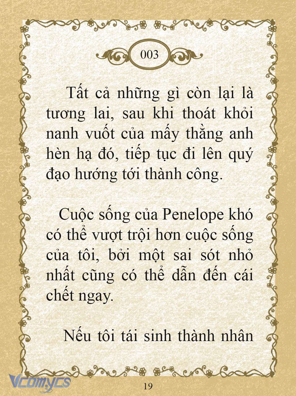 [Novel] Kẻ Phản Diện Được Định Phải Chết Chap 3 - Trang 2