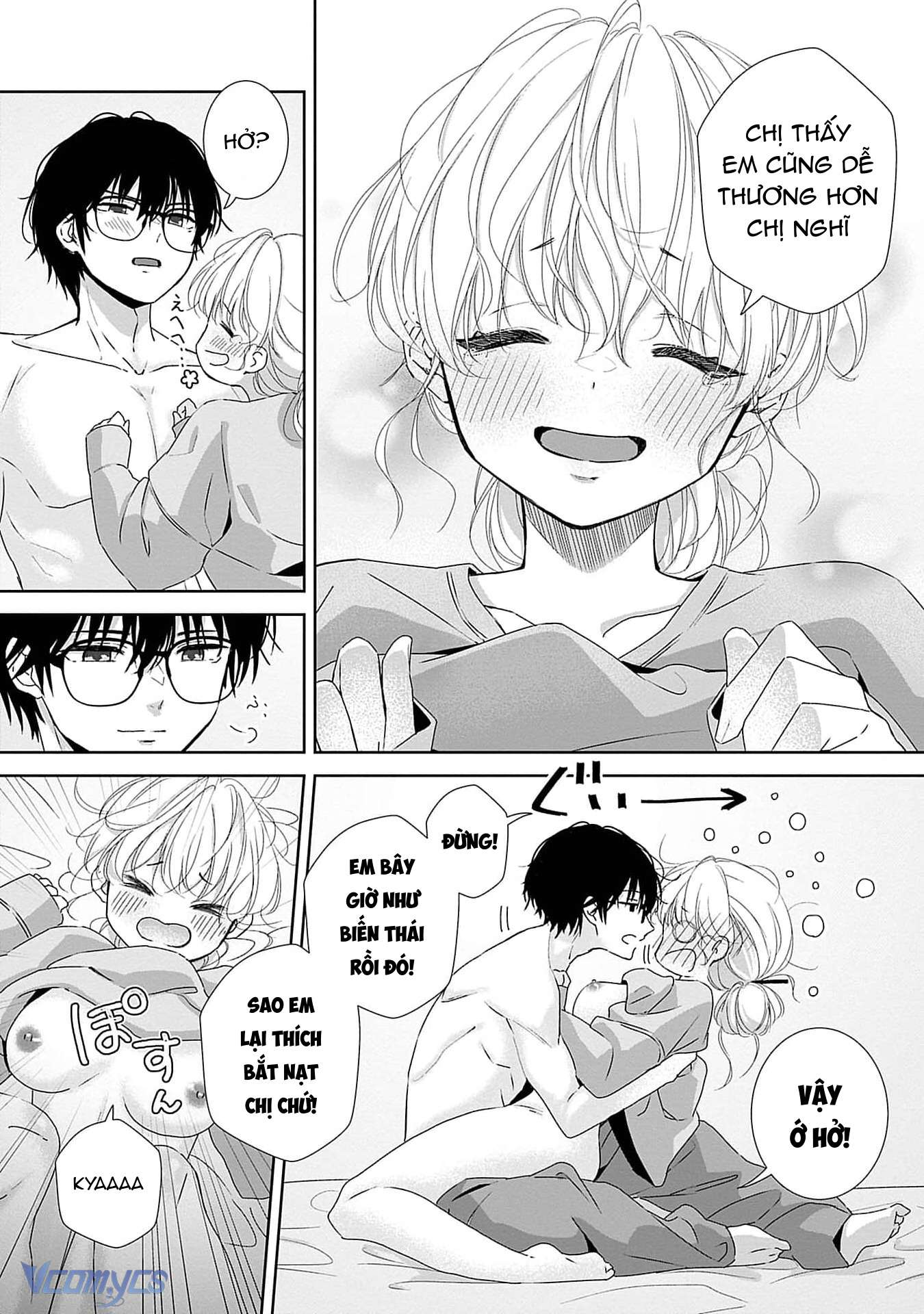 [18+]Bị Em Trai Nhà Bên Dụ Dỗ Rồi!!! Chap 7 - Trang 2