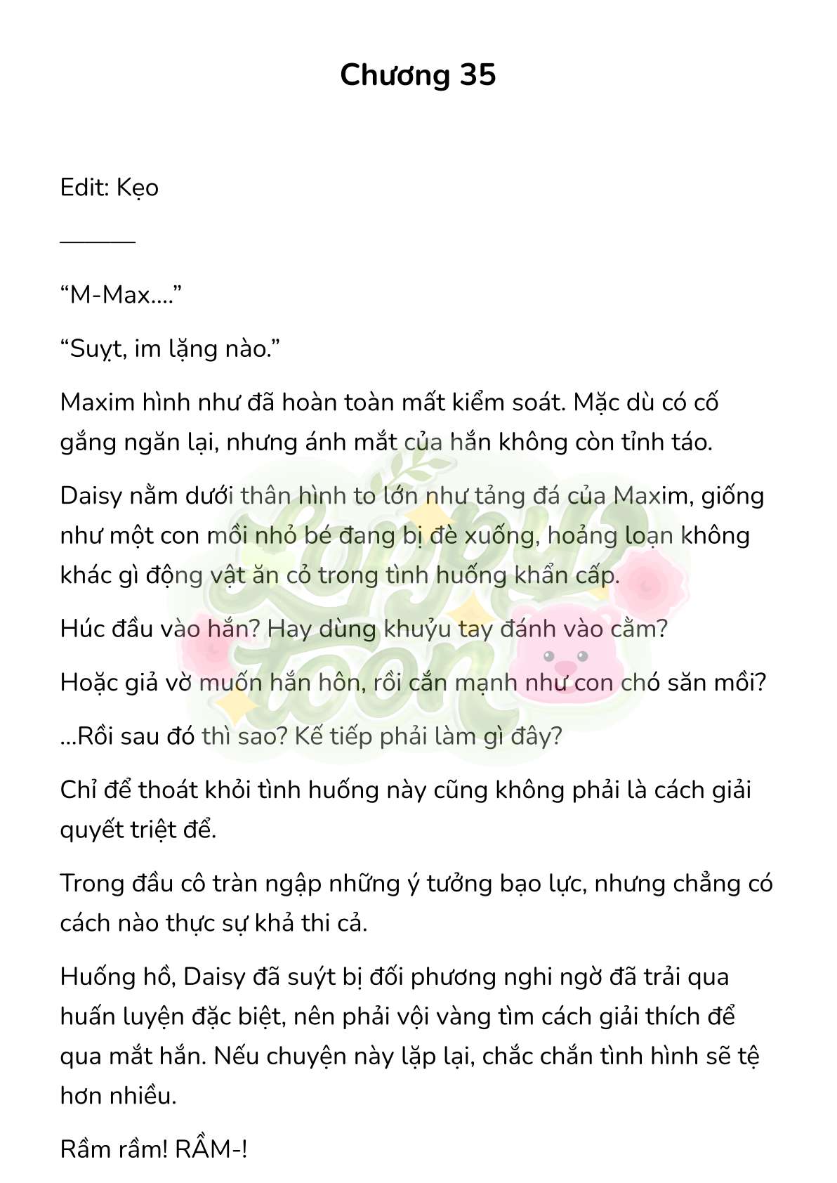 [Novel] Trận Chiến Ly Hôn! Chap 35 - Next Chap 36