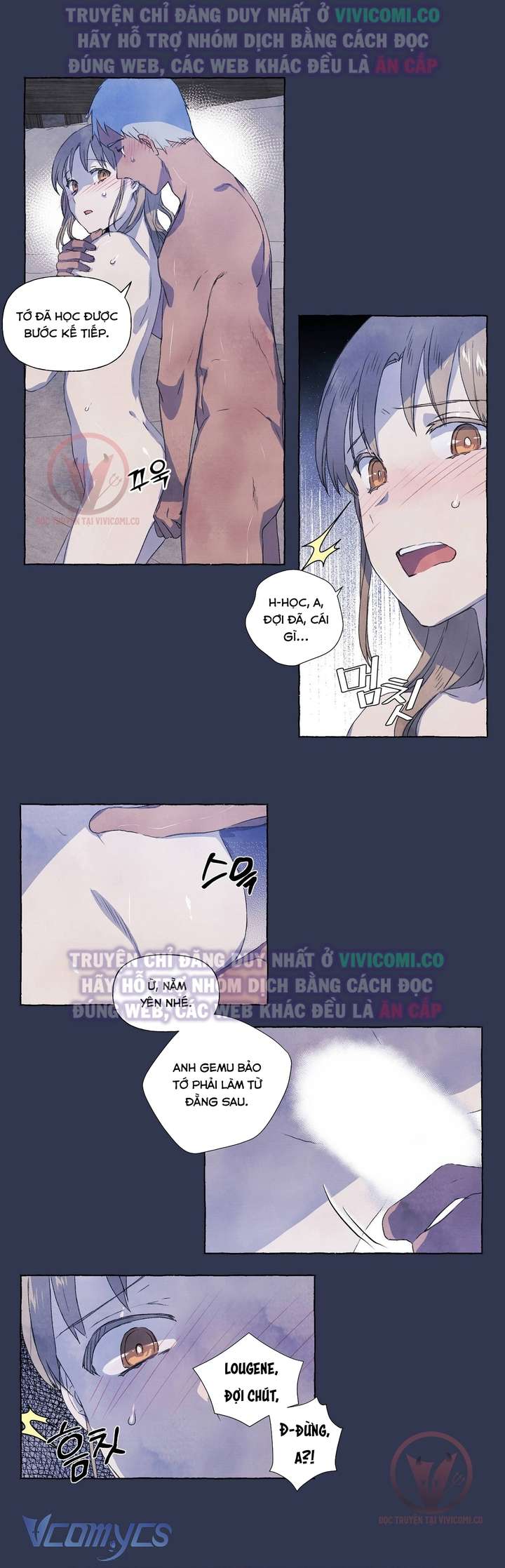 [18+] Chàng Sói Ngốc Và Nàng Thủ Thư Chapter 12 - Trang 3