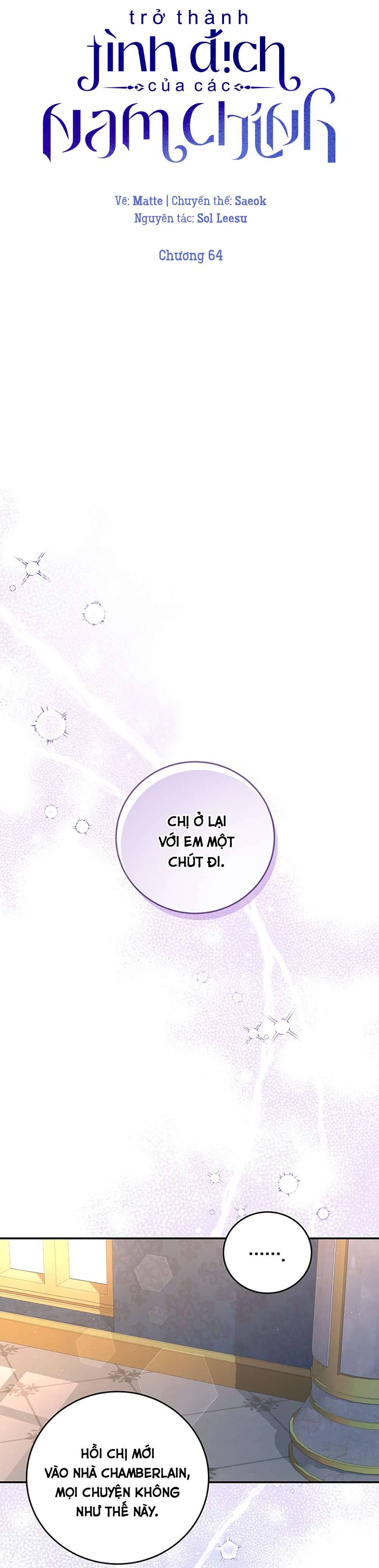 Trở Thành Tình Địch Của Các Nam Chính Chapter 64 - Trang 3