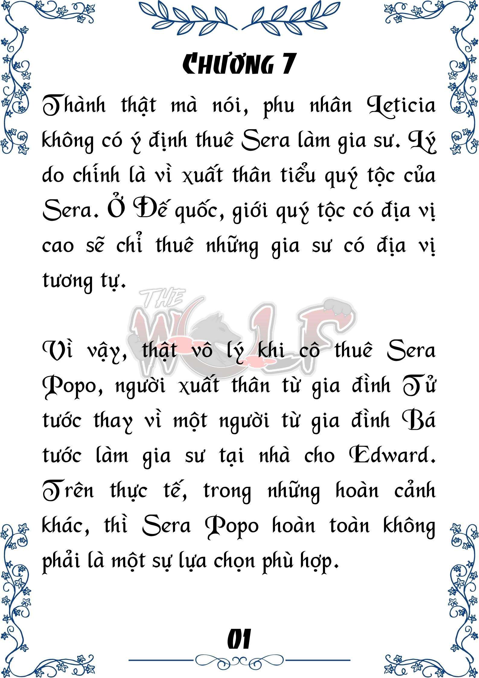 Tôi Trở Thành Gia Sư Của Cặp Song Sinh Hoàng Gia Chap 7 - Trang 2