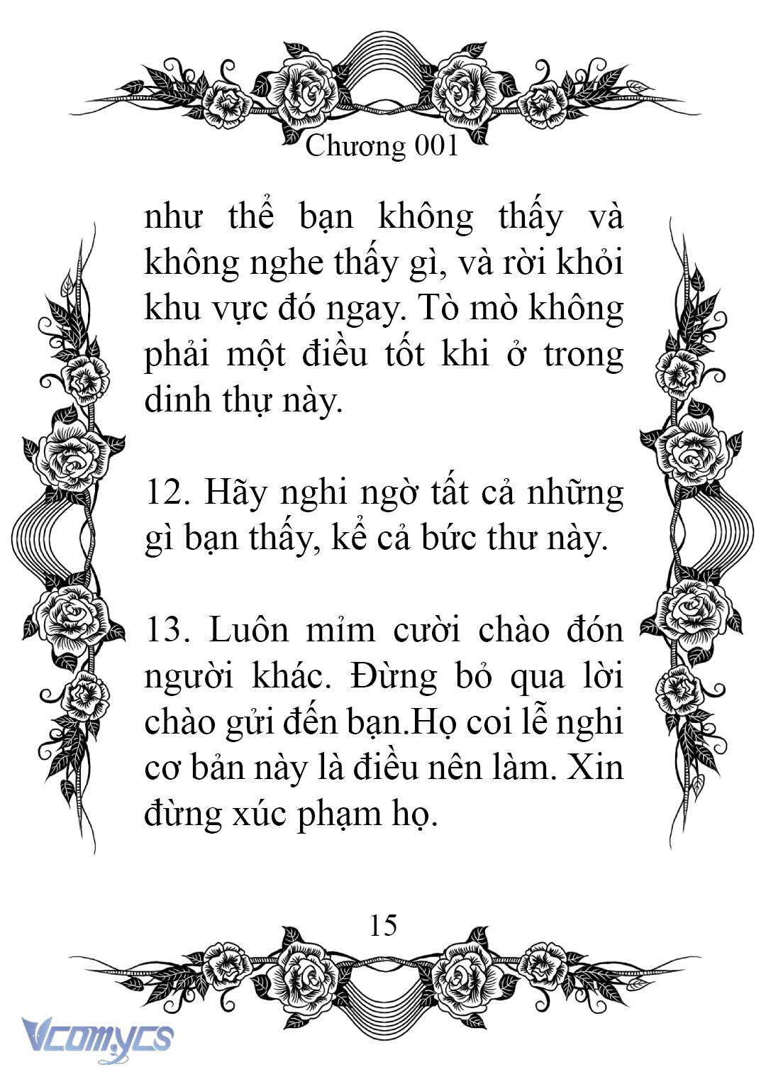 [Novel] Chào Mừng Đến Với Dinh Thự Hoa Hồng Chap 1 - Trang 2