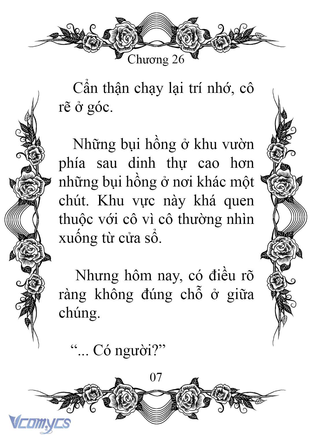 [Novel] Chào Mừng Đến Với Dinh Thự Hoa Hồng Chap 26 - Trang 2