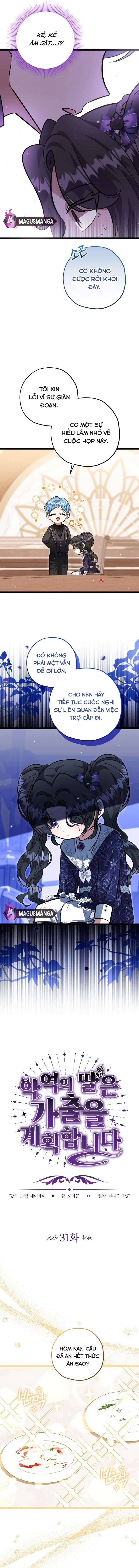 Con gái của kẻ phản diện lên kế hoạch chạy trốn Chap 31 - Trang 2