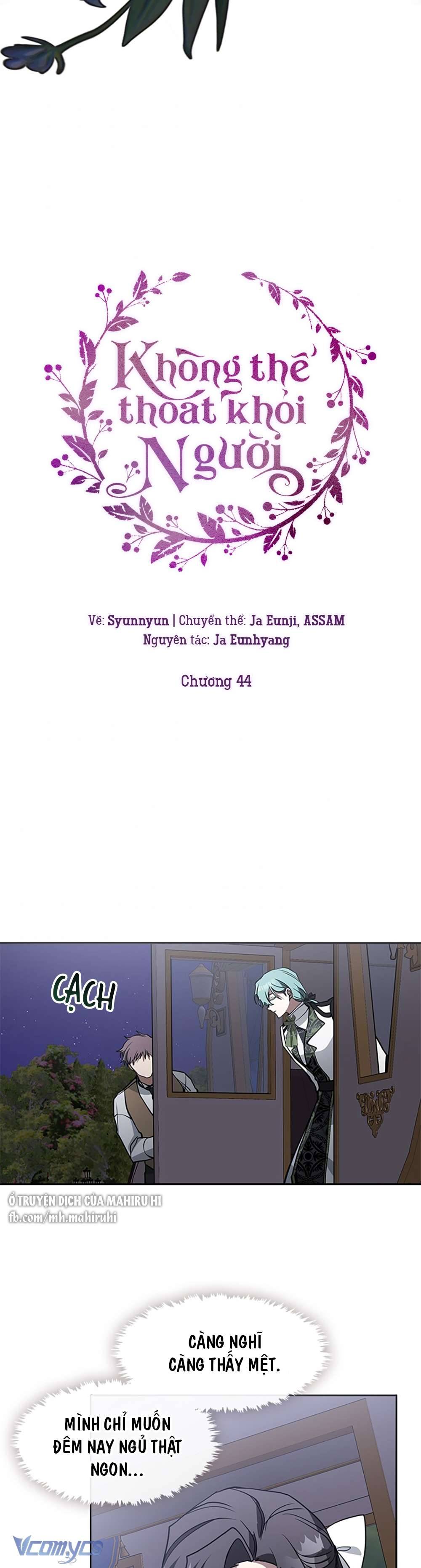Không Thể Thoát Khỏi Người Chap 44 - Next Chap 45