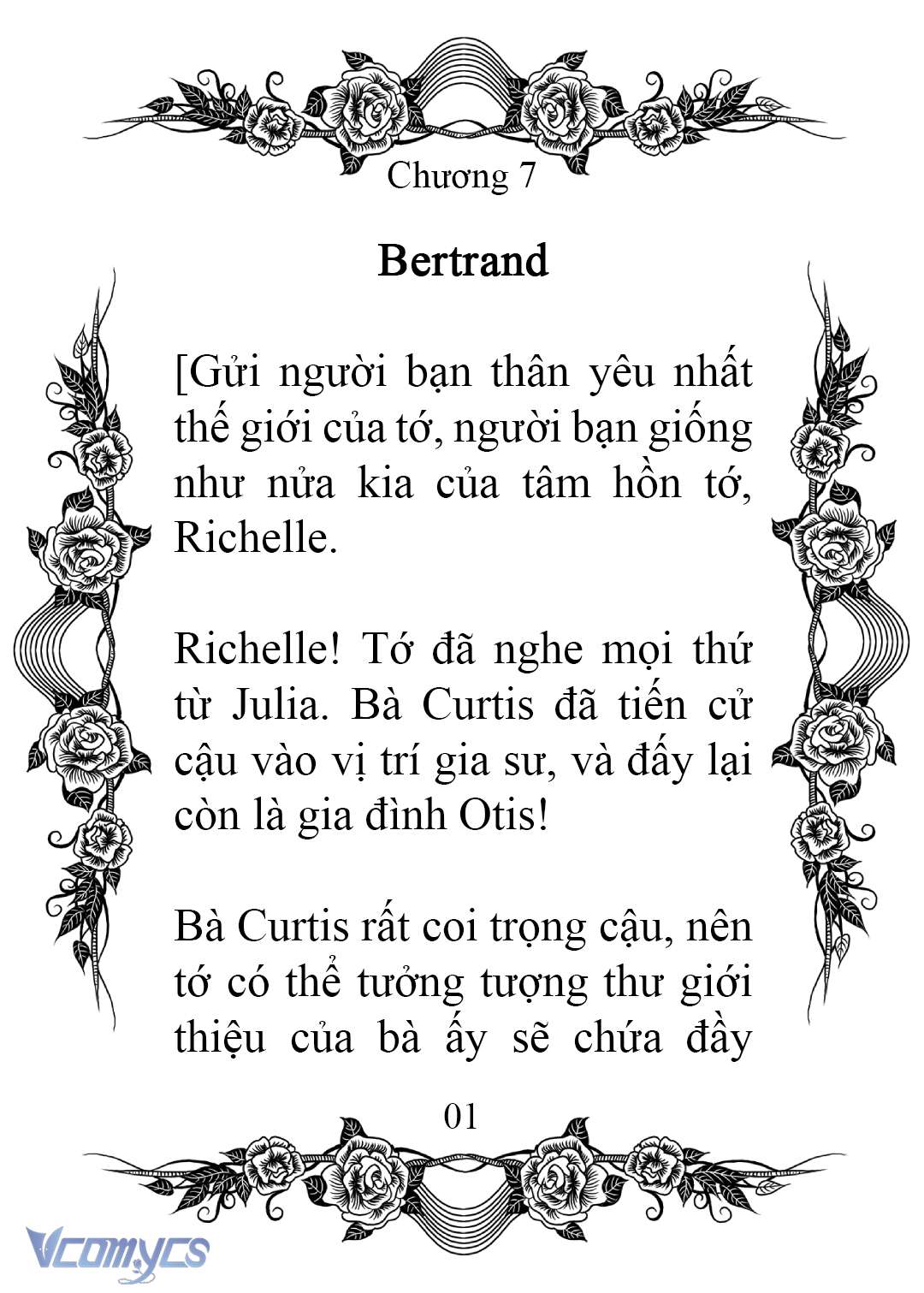 [Novel] Chào Mừng Đến Với Dinh Thự Hoa Hồng Chap 7 - Trang 2