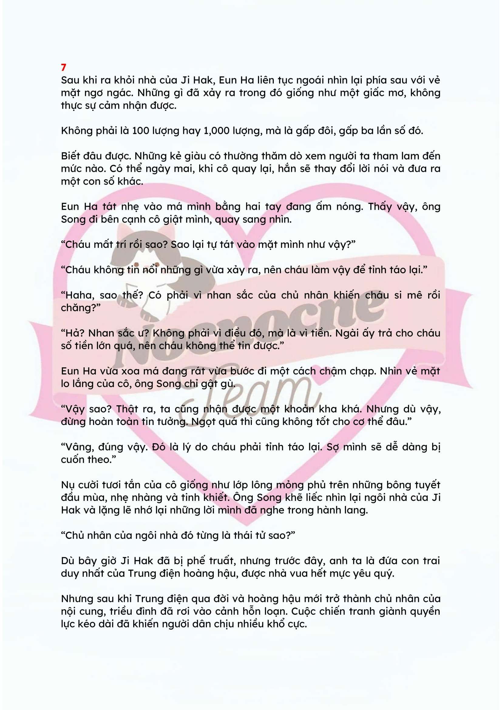 [FULL] [NOVEL] ĐÊM HỖN LOẠN Chap 7 - Next Chap 8