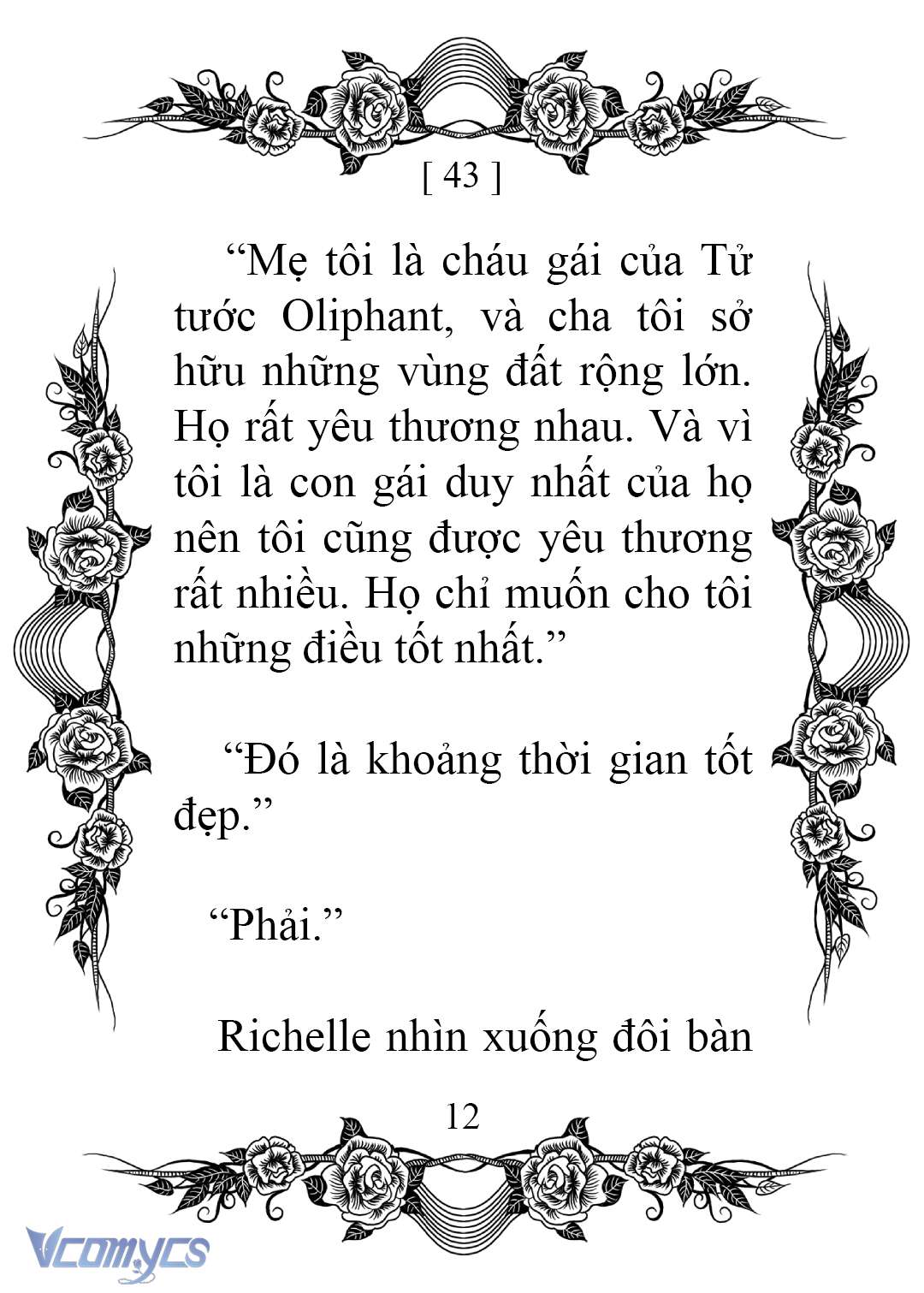 [Novel] Chào Mừng Đến Với Dinh Thự Hoa Hồng Chap 43 - Trang 2