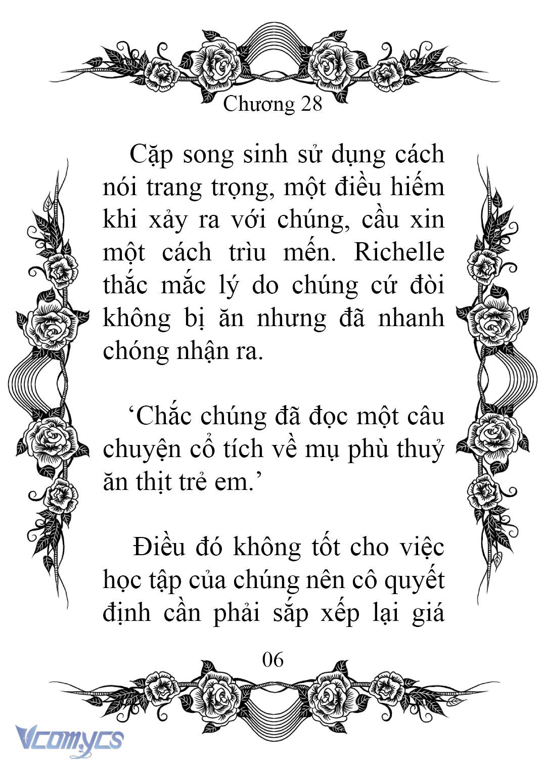 [Novel] Chào Mừng Đến Với Dinh Thự Hoa Hồng Chap 28 - Trang 2