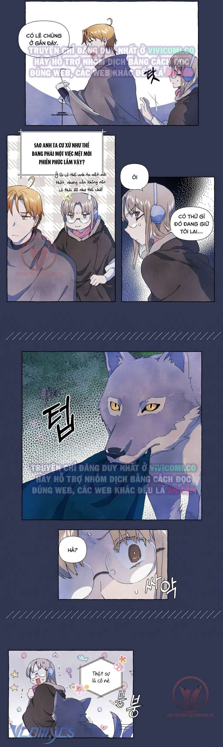 [18+] Chàng Sói Ngốc Và Nàng Thủ Thư Chapter 23 - Trang 3
